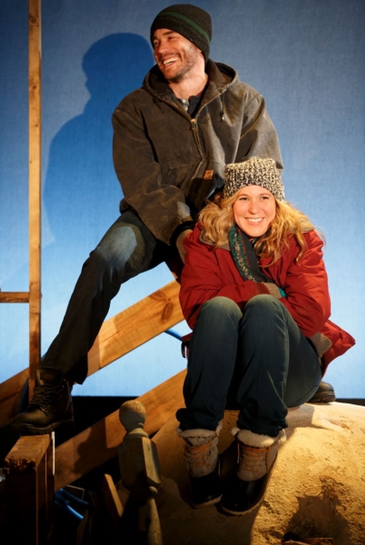 Tom Pelphre, Cassie Beck at 