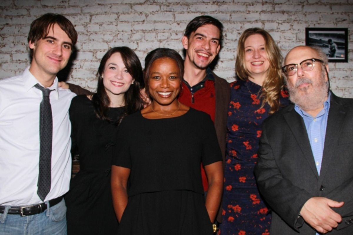 GRAND CONCOURSE Cast, Kip Fagan, Heidi Schreck at 