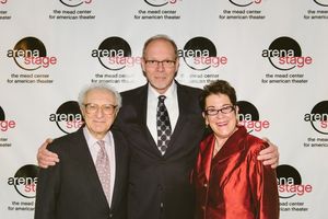 Sheldon Harnick, Executive Producer Edgar Dobie and Artistic Director Molly Smith  Photo