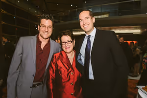 Musical director Paul Sportelli, Artistic Director Molly Smith and choreographer Park Photo