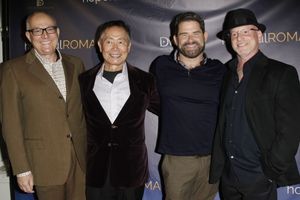 Brad Takei, George Takei, Matt Zarley, Benjamin Pollack Photo