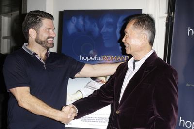 Matt Zarley and George Takei Photo