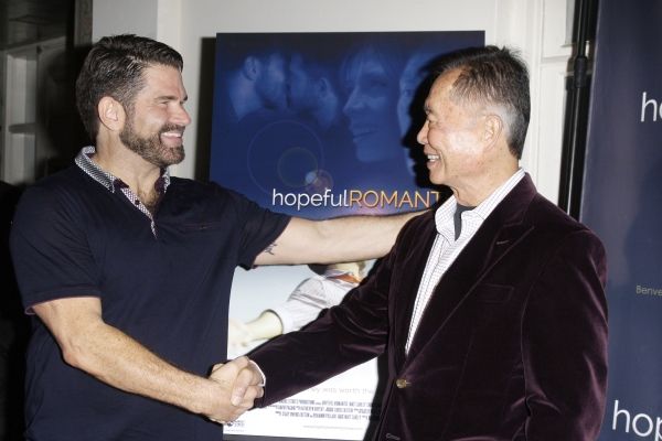 Matt Zarley and George Takei Photo