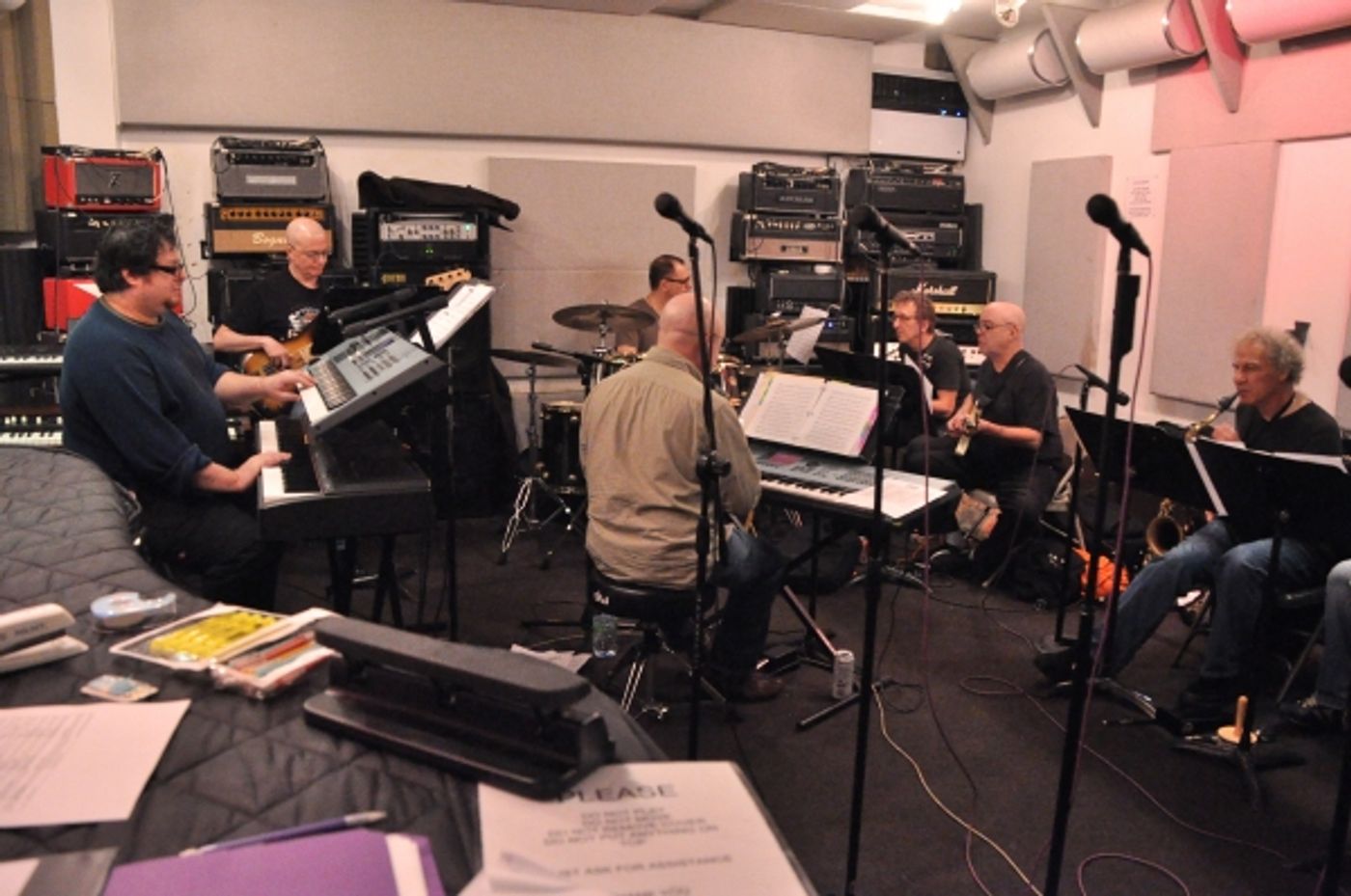 Photo Coverage: Courtney Reed and More Rehearse for Rockers on Broadway  Image