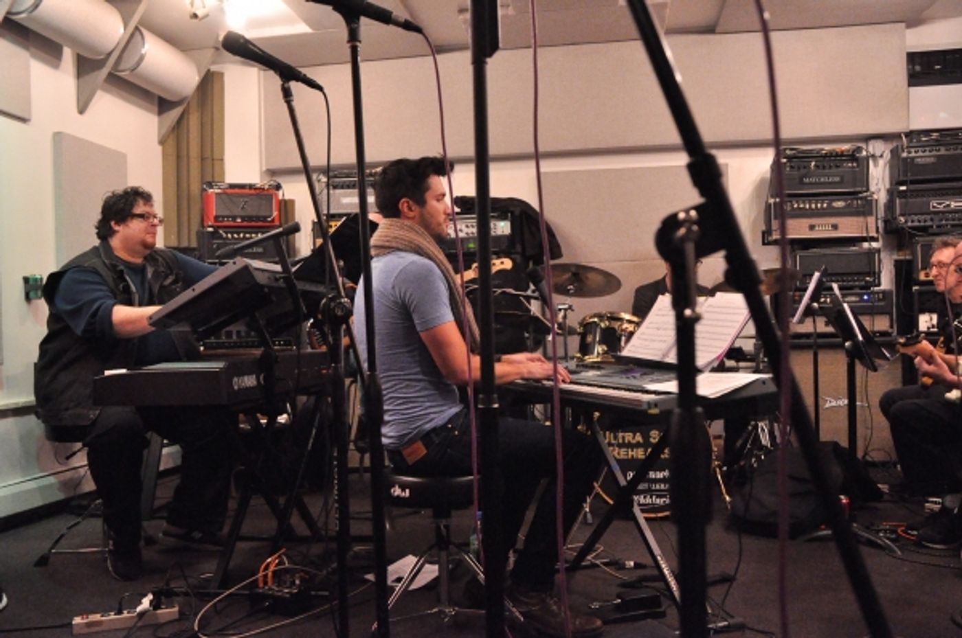 Photo Coverage: Courtney Reed and More Rehearse for Rockers on Broadway  Image