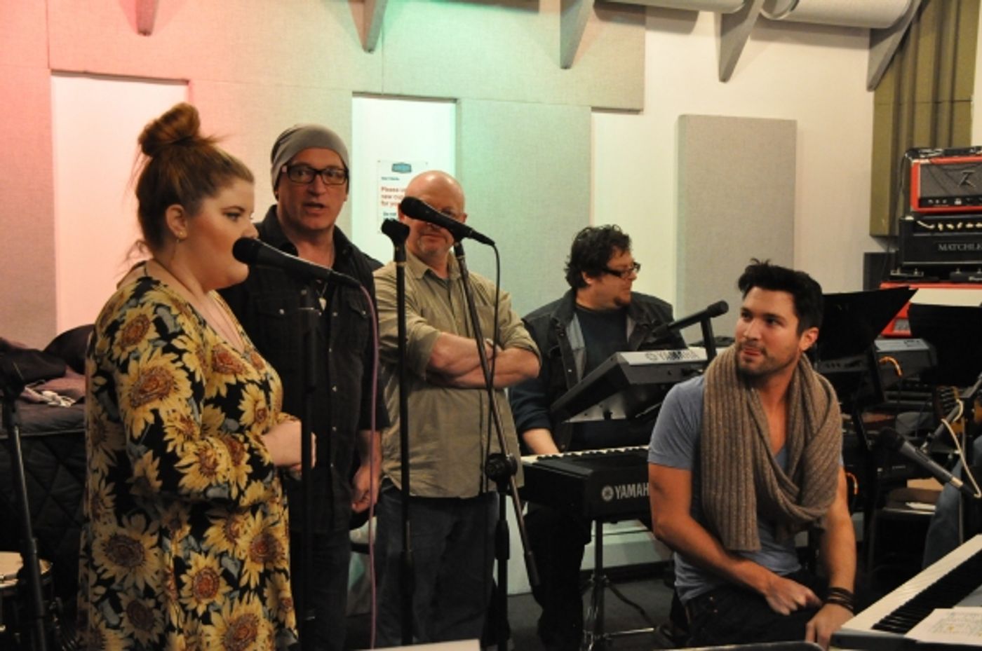 Photo Coverage: Courtney Reed and More Rehearse for Rockers on Broadway  Image