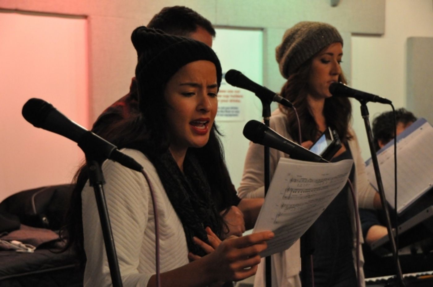 Photo Coverage: Courtney Reed and More Rehearse for Rockers on Broadway  Image