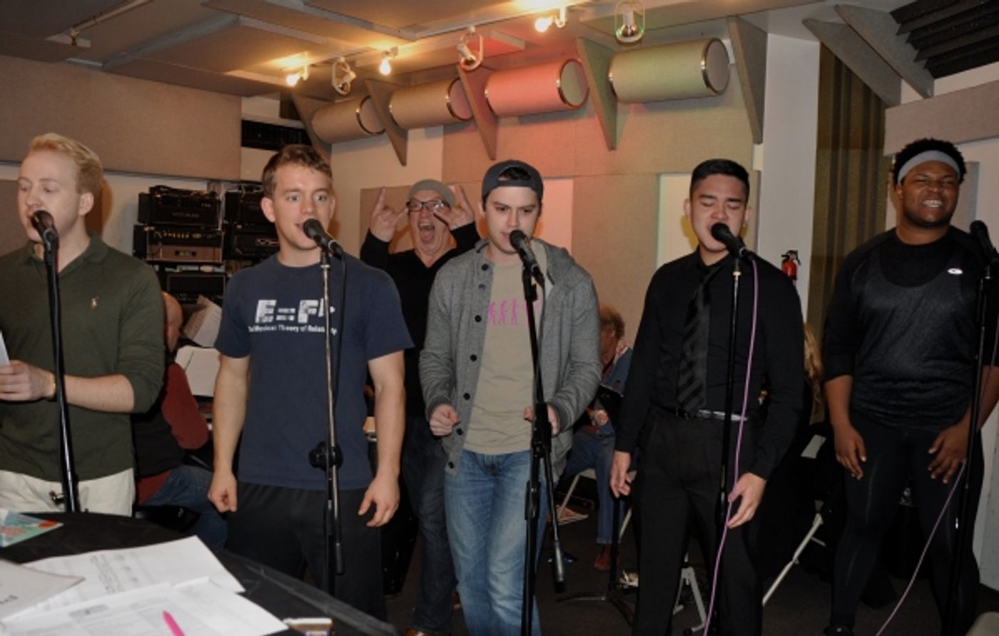 Photo Coverage: Courtney Reed and More Rehearse for Rockers on Broadway  Image