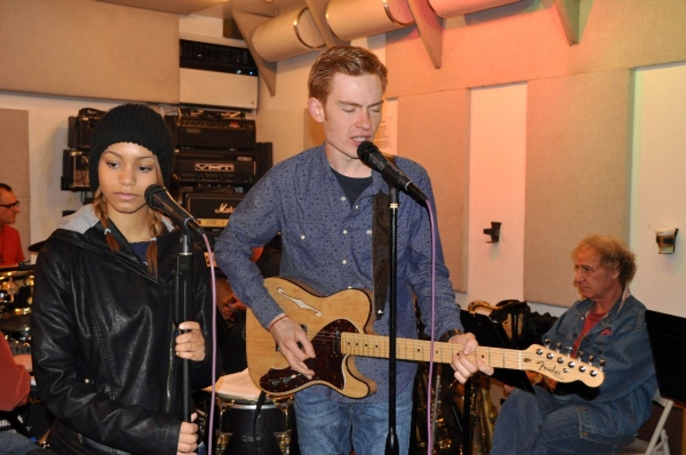 Photo Coverage: Courtney Reed and More Rehearse for Rockers on Broadway  Image