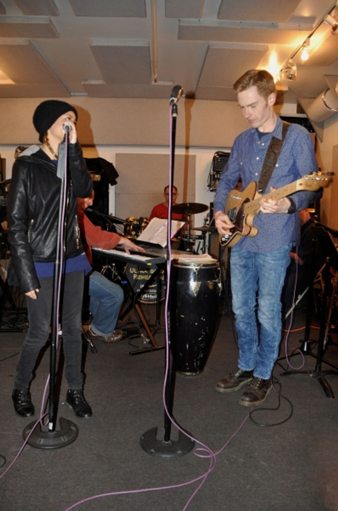 Photo Coverage: Courtney Reed and More Rehearse for Rockers on Broadway  Image