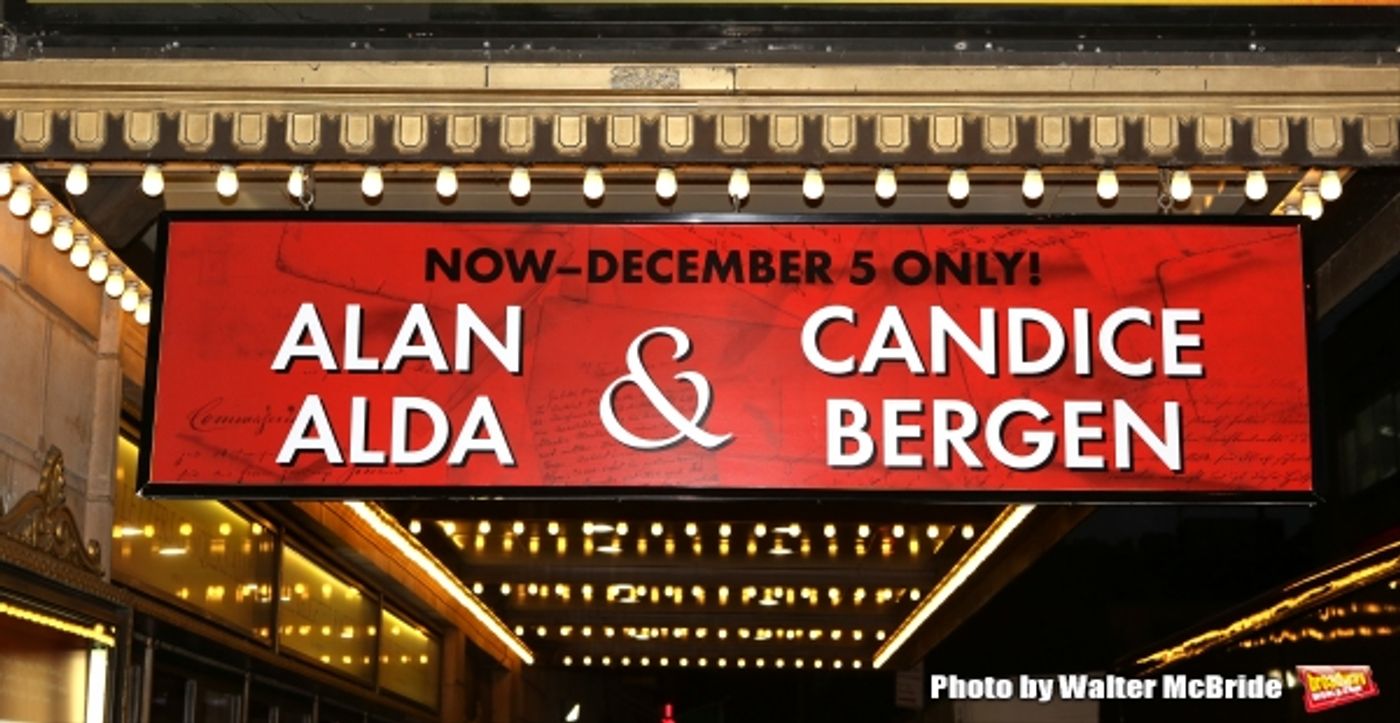 Photo Coverage: Broadway's LOVE LETTERS Welcomes Alan Alda & Candice Bergen!  Image