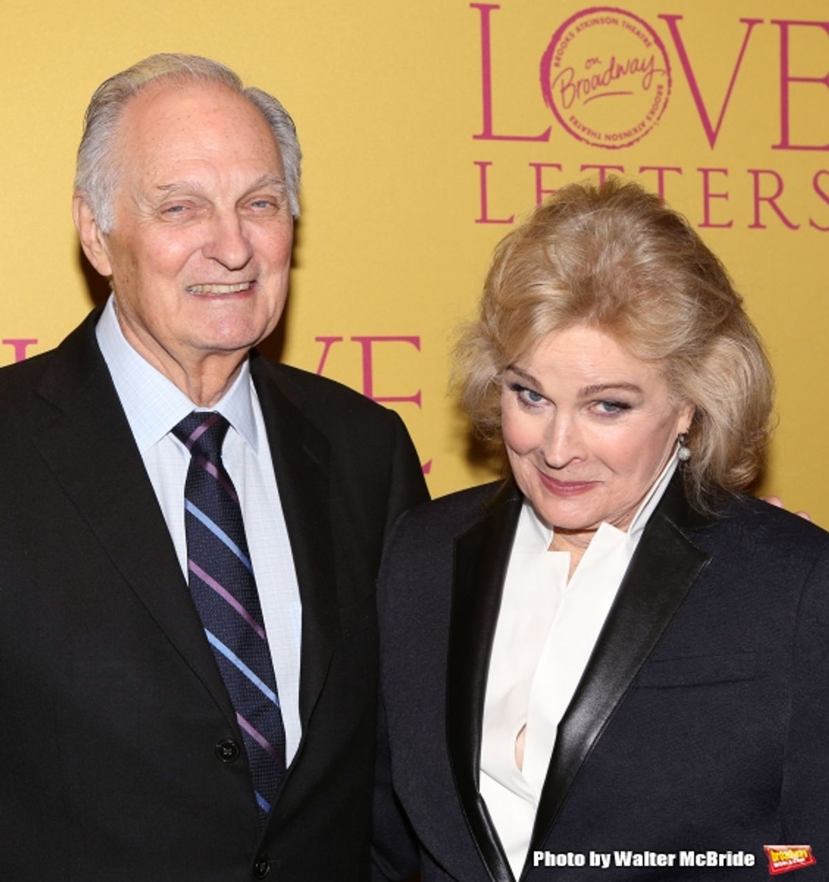 Alan Alda and Candice at 