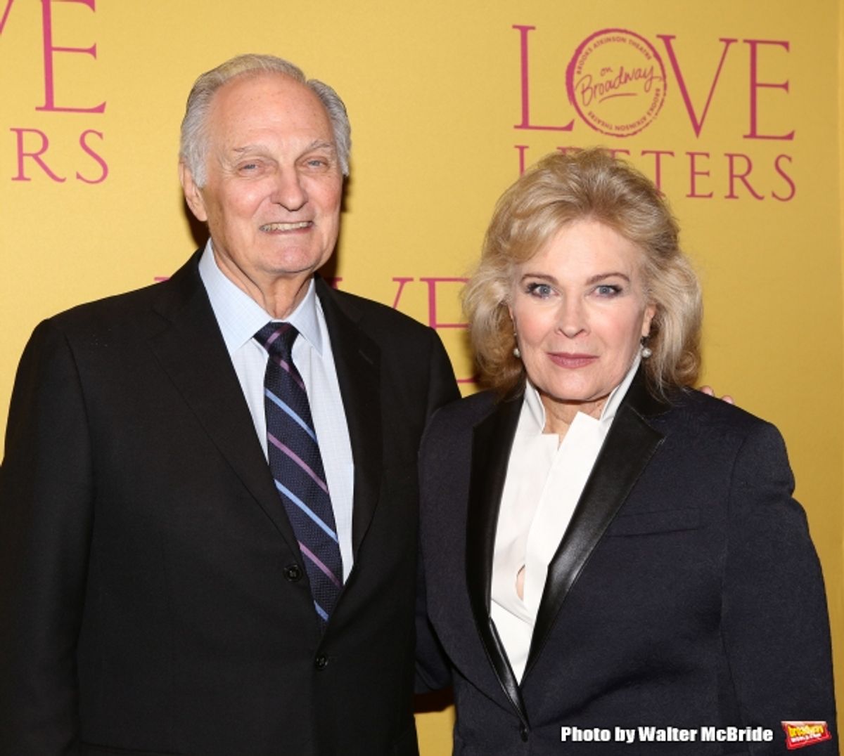 Alan Alda and Candice Bergen  at 