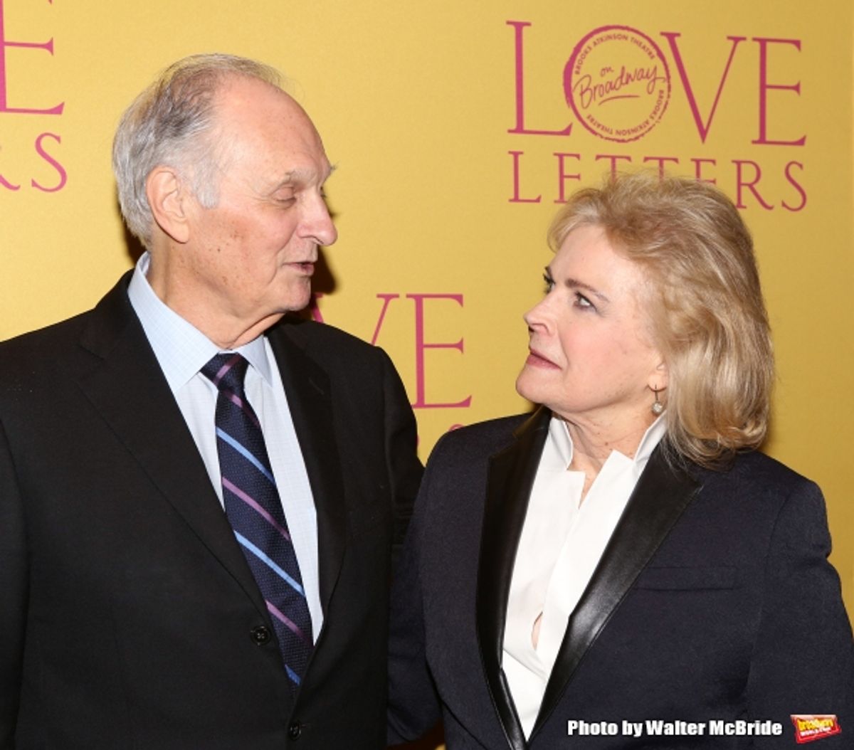 Alan Alda and Candice Bergen  at 