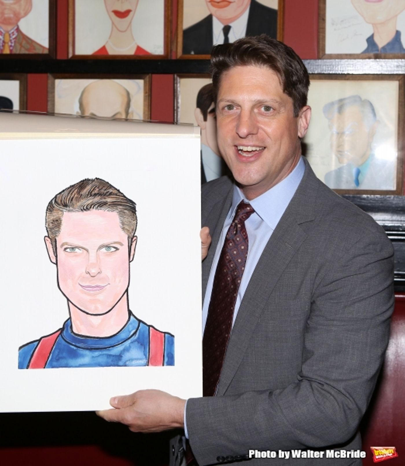 Photo Coverage: Christopher Sieber Gets Honored with  Sardi's Caricature  Image
