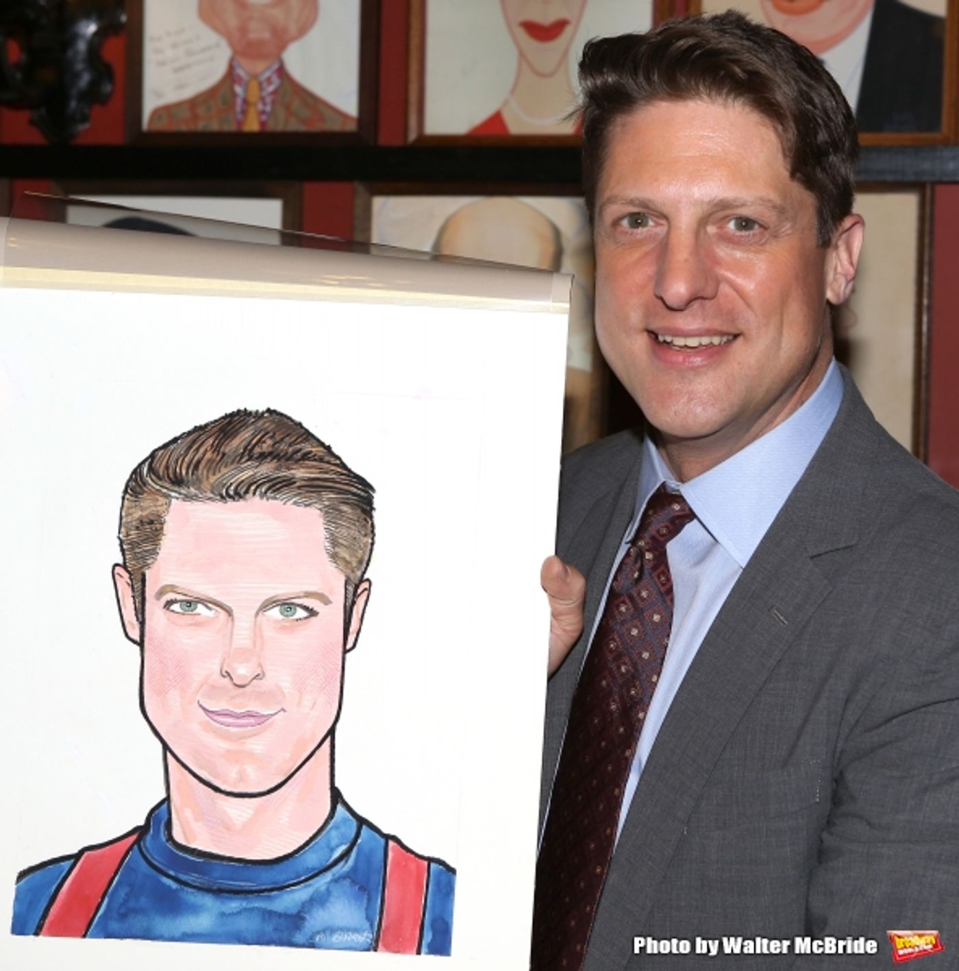 Photo Coverage: Christopher Sieber Gets Honored with  Sardi's Caricature  Image
