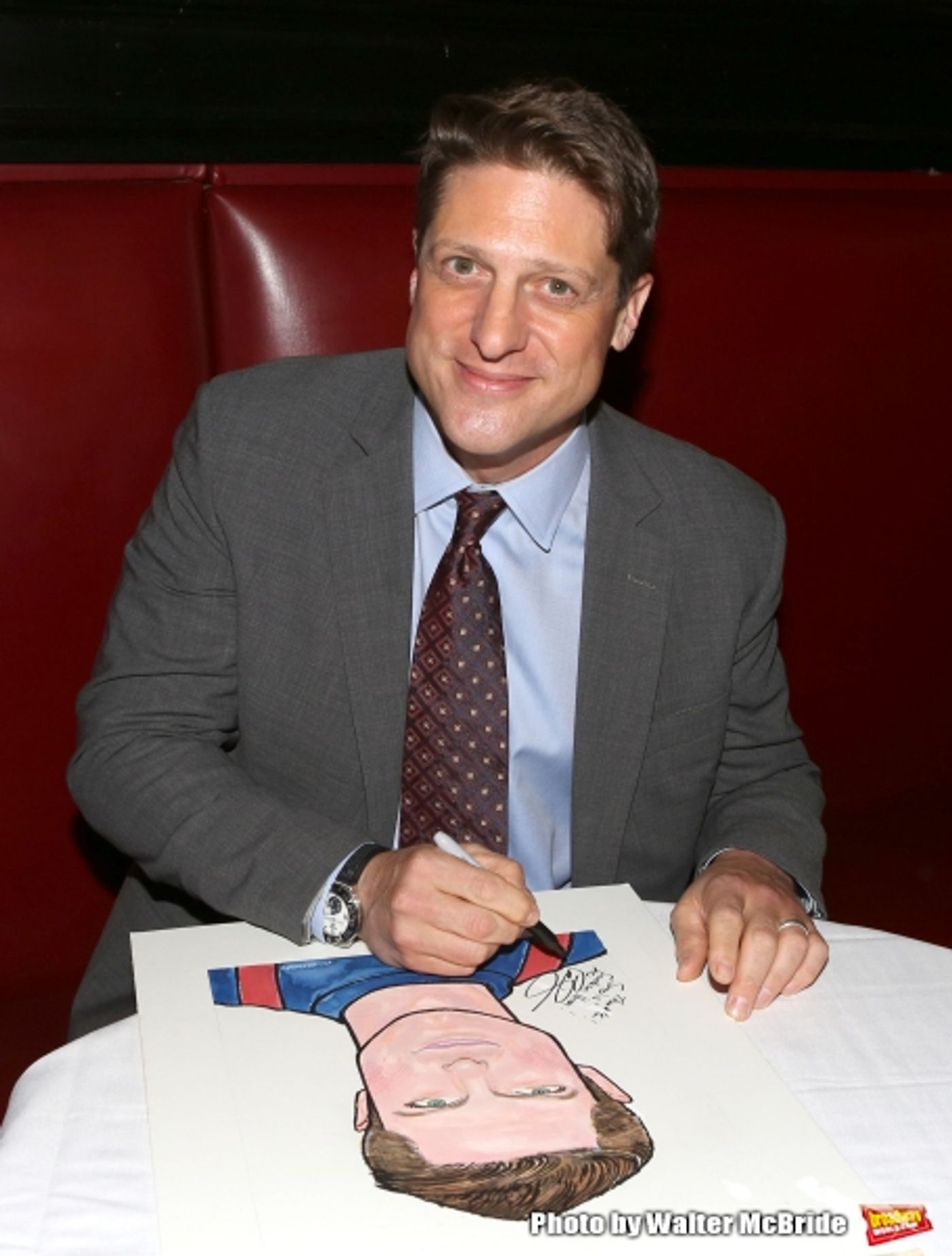 Photo Coverage: Christopher Sieber Gets Honored with  Sardi's Caricature  Image