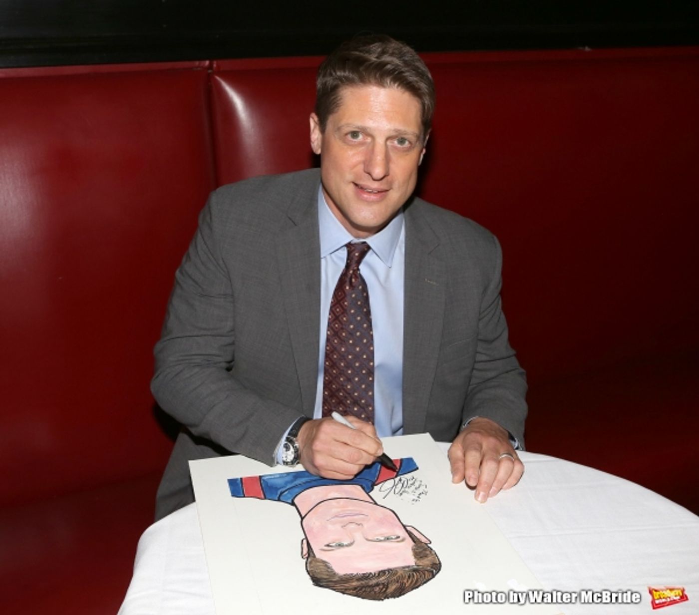 Photo Coverage: Christopher Sieber Gets Honored with  Sardi's Caricature  Image