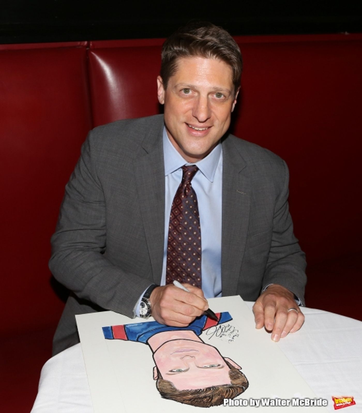 Photo Coverage: Christopher Sieber Gets Honored with  Sardi's Caricature  Image