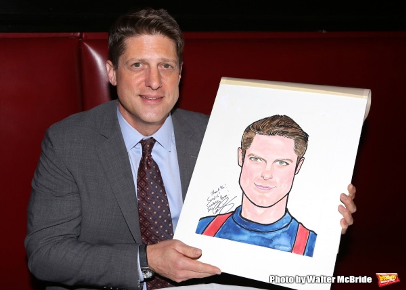 Photo Coverage: Christopher Sieber Gets Honored with  Sardi's Caricature  Image