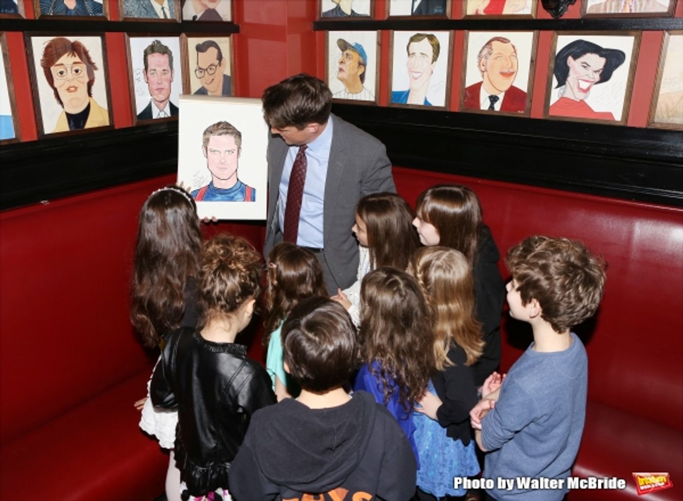 Photo Coverage: Christopher Sieber Gets Honored with Sardi's Caricature Photo Coverage: Christopher Sieber Gets Honored with Sardi's Caricature Image