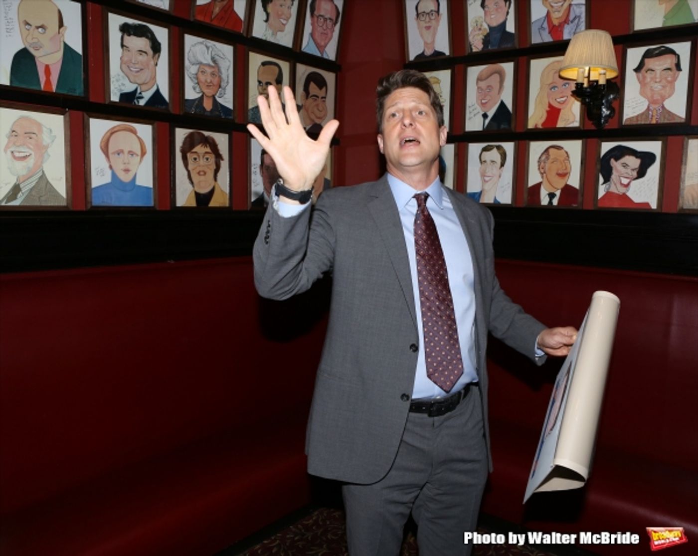 Photo Coverage: Christopher Sieber Gets Honored with  Sardi's Caricature  Image