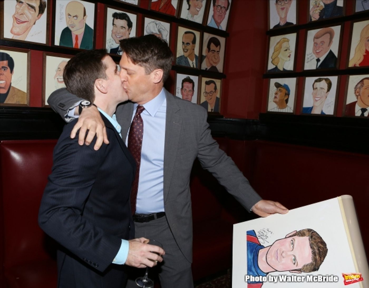 Photo Coverage: Christopher Sieber Gets Honored with Sardi's Caricature Photo Coverage: Christopher Sieber Gets Honored with Sardi's Caricature Image