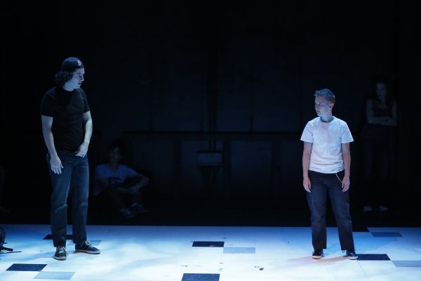 James Scully as Dylan Klebold and Em Grosland as Eric Harris Photo