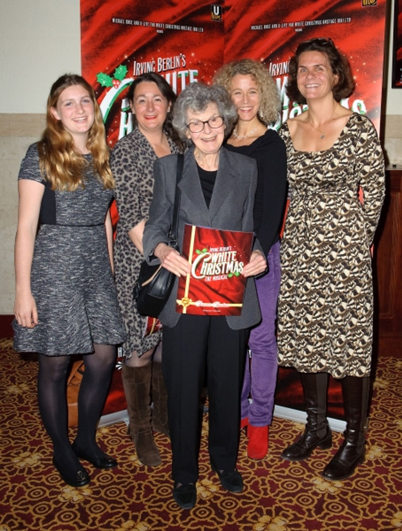 Photo Flash: WHITE CHRISTMAS Celebrates Opening in the West End - Part 1 Photo Flash: WHITE CHRISTMAS Celebrates Opening in the West End - Part 1 Image