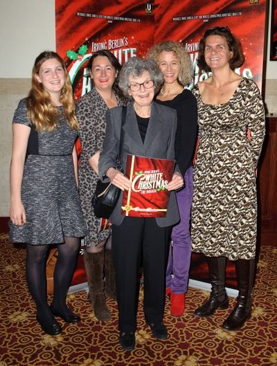 Irving Berlin''s daughter, Linda Emmet (centre) and company Photo