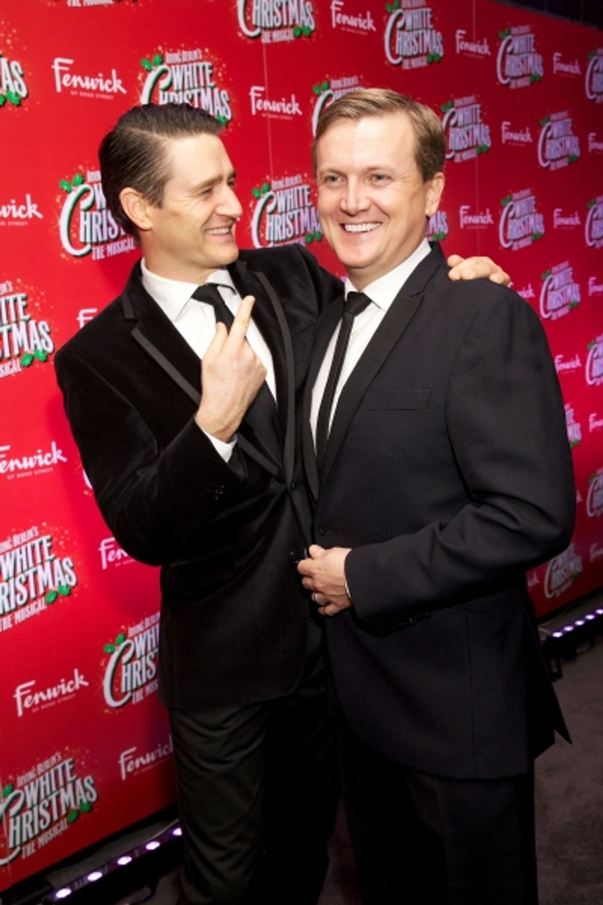 Tom Chambers and Aled Jones at 