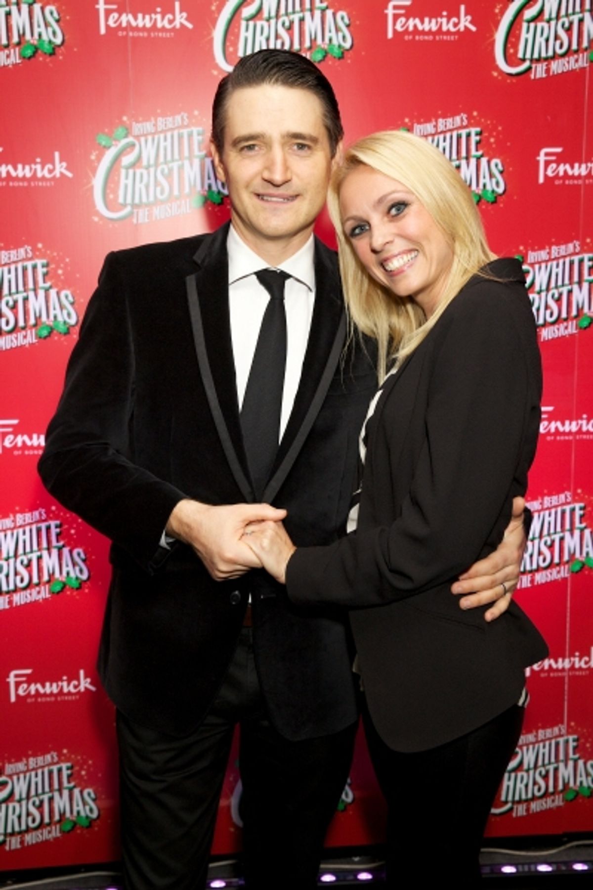 Tom Chambers and Camilla Dallerup at 
