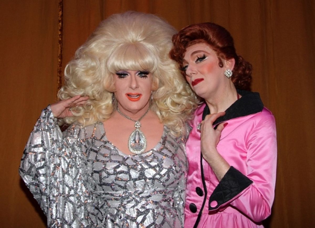 Lady Bunny and Lypsinka at 