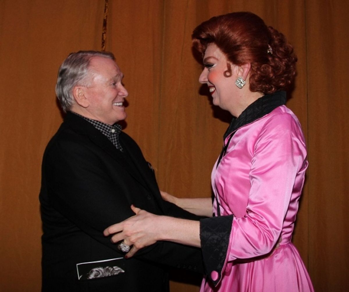 Bob Mackie and Lypsinka at 