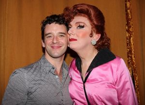 Michael Urie and Lypsinka @ BroadwayWorld Michael Urie and Lypsinka Photo