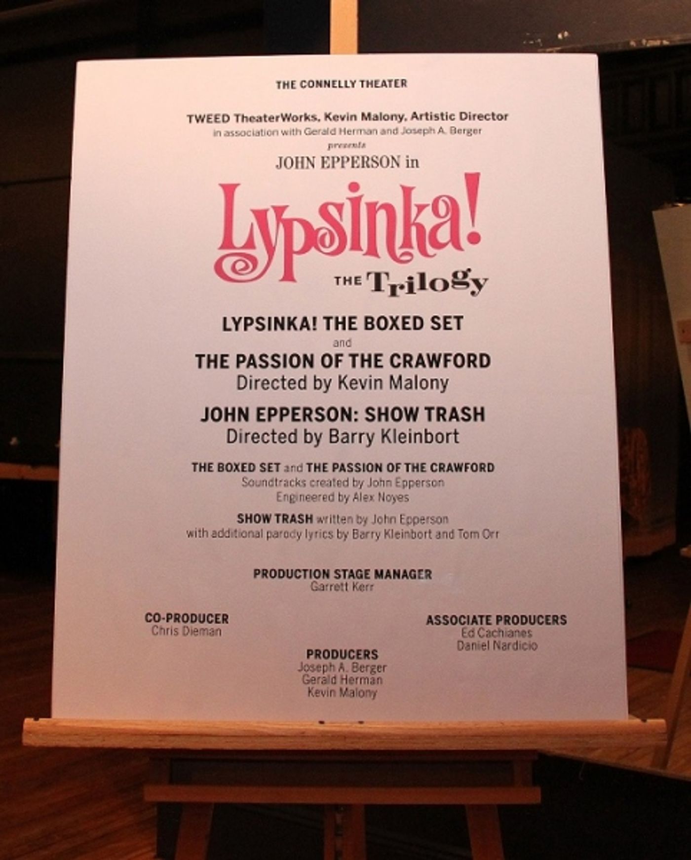 Photo Flash: LYPSINKA! THE TRILOGY Celebrates Opening Night  Image