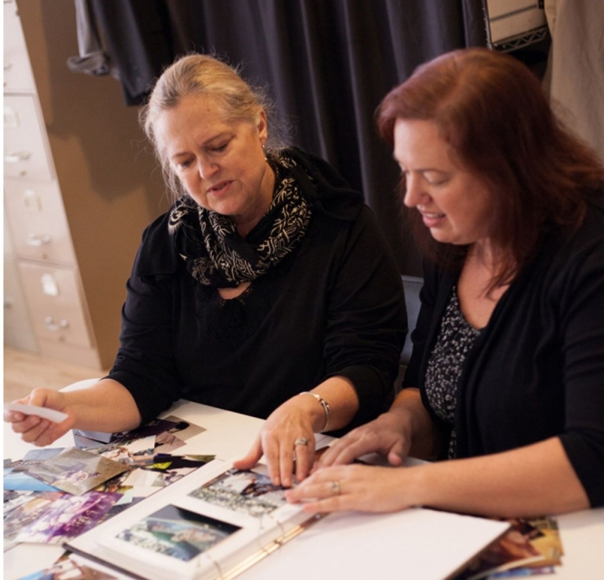 Eileen Vorbach and Jennifer Mathews at 