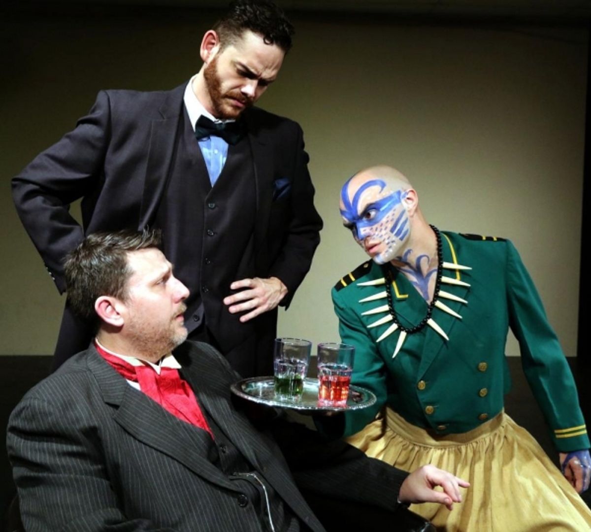 Thomas Ward, John-Michael Marrs (top), and Michael Ulmer at 