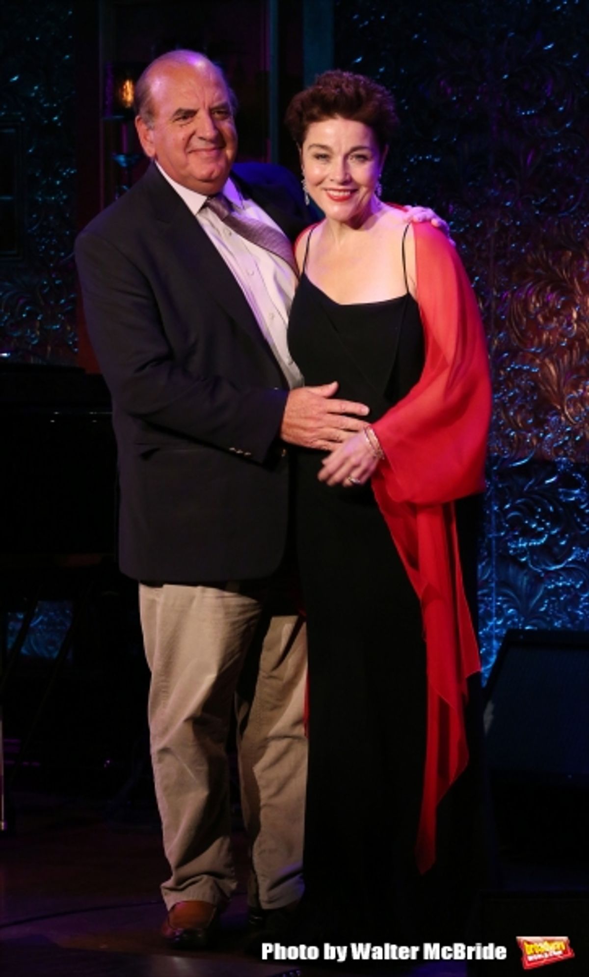 Christine Andreas with Martin Silvestri  at 