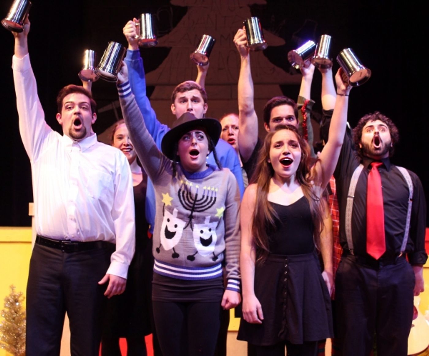 Photo Flash: First Look at Stage 773's IT'S A WONDERFUL SANTALAND MIRACLE NUT CRACKING CHRISTMAS STORY... JEWS WELCOME!  Image