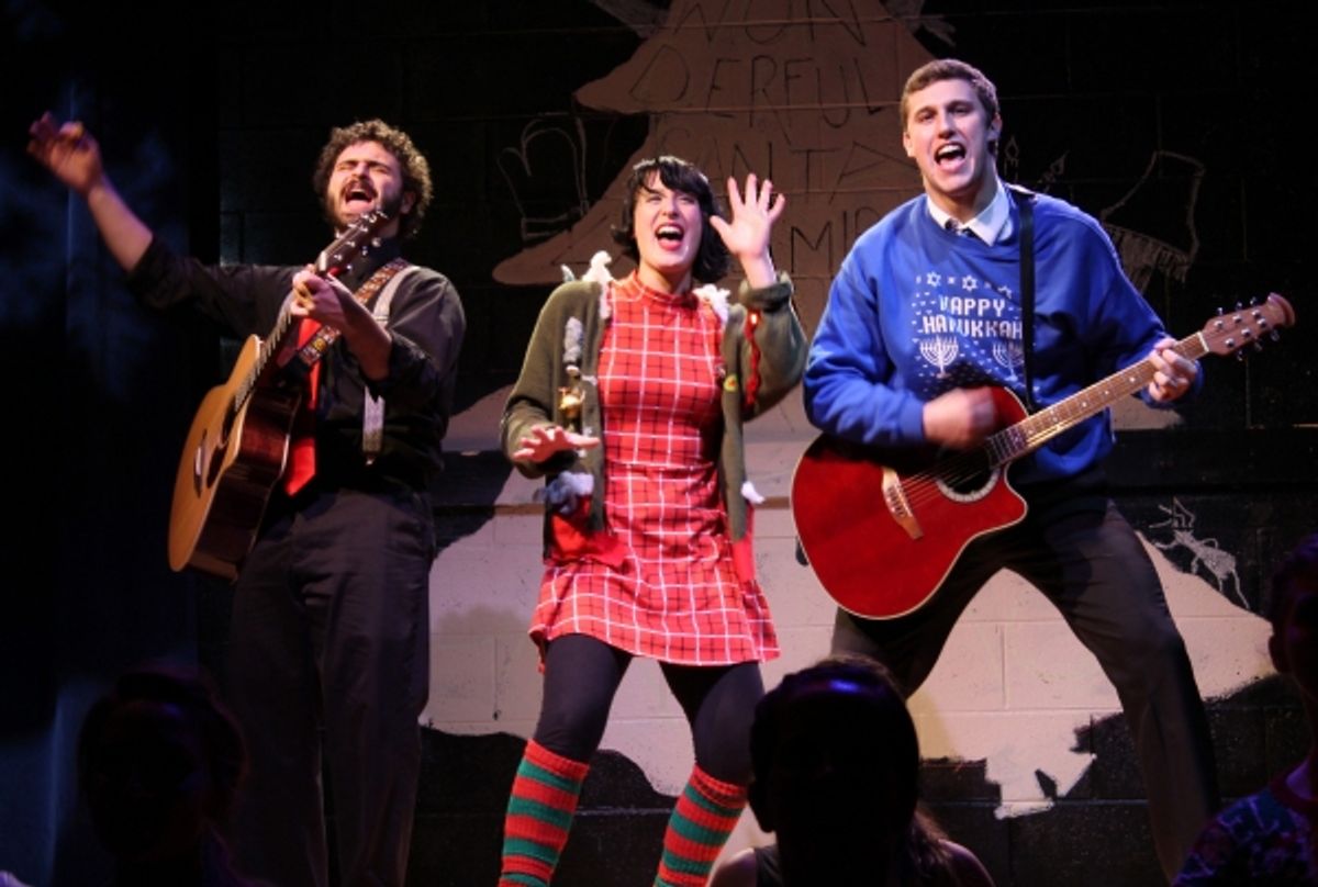 Nick Curatolo, Analisha Santini, and David Kaplinsky at 