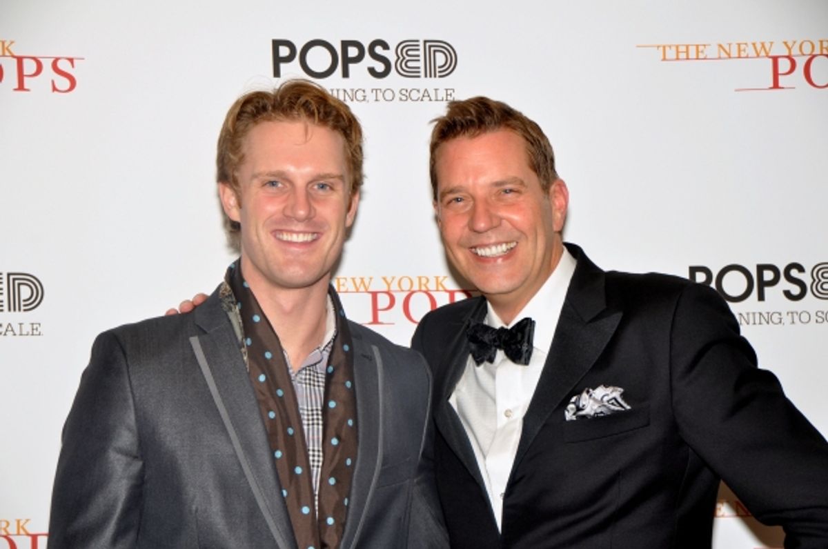 Courtney Lewis and Steven Reineke at 