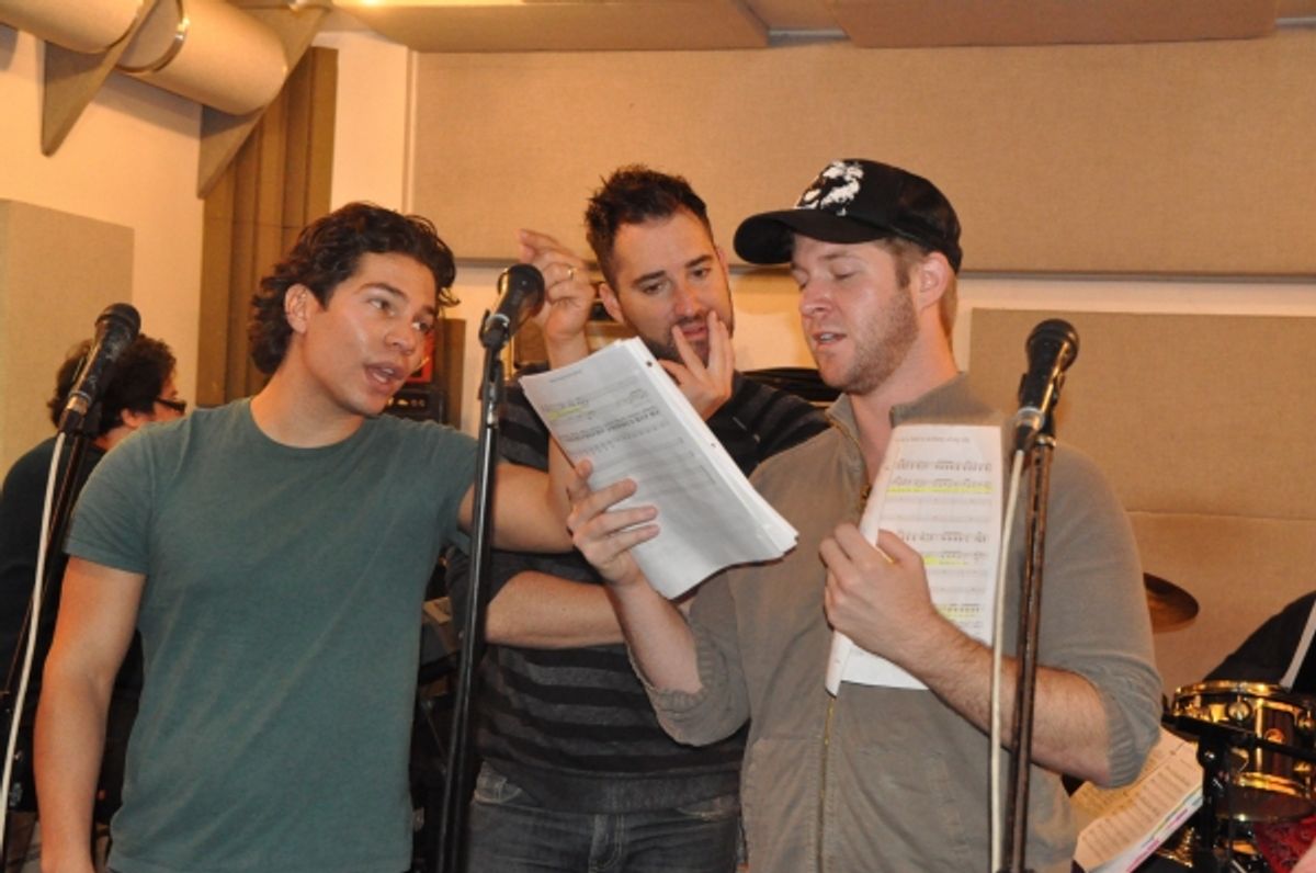 Miguel Jarquin-Moreland, Eric Stretch and Eric Krop at 