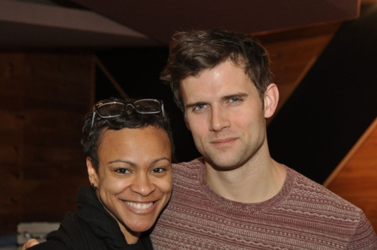 Carly Hughes and Kyle Dean Massey at 
