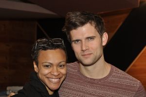 Carly Hughes and Kyle Dean Massey @ BroadwayWorld Carly Hughes and Kyle Dean Massey Photo