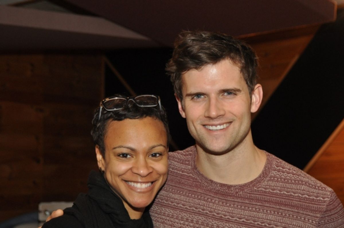 Carly Hughes and Kyle Dean Massey at 