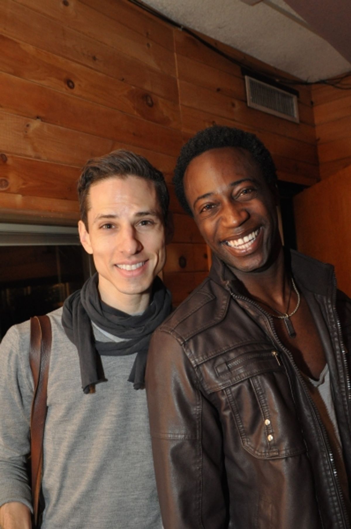 Sean Patrick Doyle and Nicholas Rashad Burroughs at 