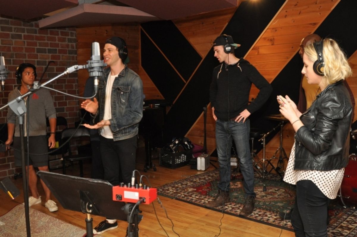 Robert Pendilla, Joey Taranto, Jake Odmark and Jeanne De Waal at 