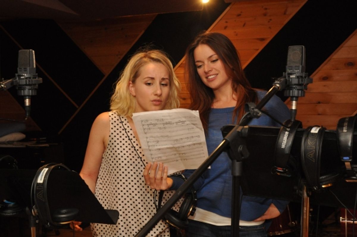 Jeanne De Waal and Anna Eilinsfeld at 