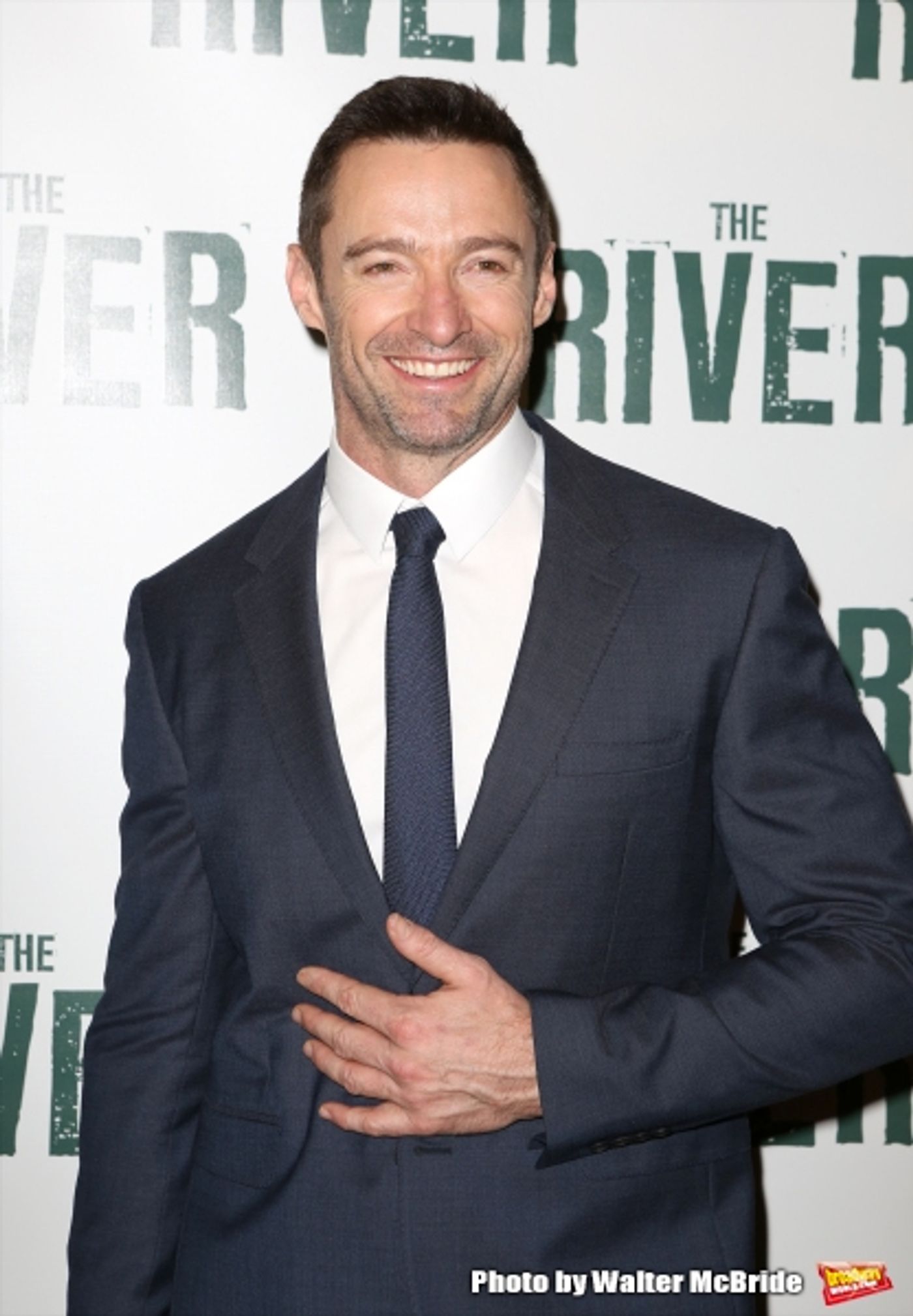 Photo Coverage: Hugh Jackman, Laura Donnelly and Cush Jumbo Celebrate Opening Night of THE RIVER!  Image